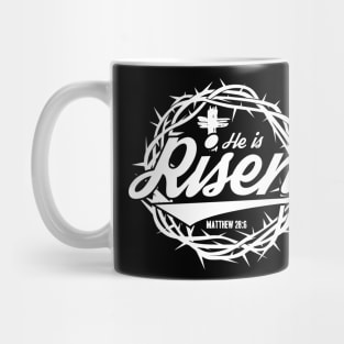 He is Risen Christian Mug